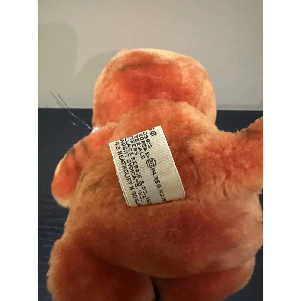 Applause 1982 Vintage Heathcliff Plush Cat Orange Tabby 10